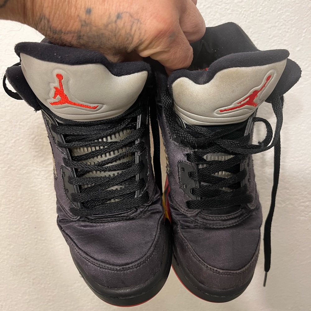 Jordan 5s satin